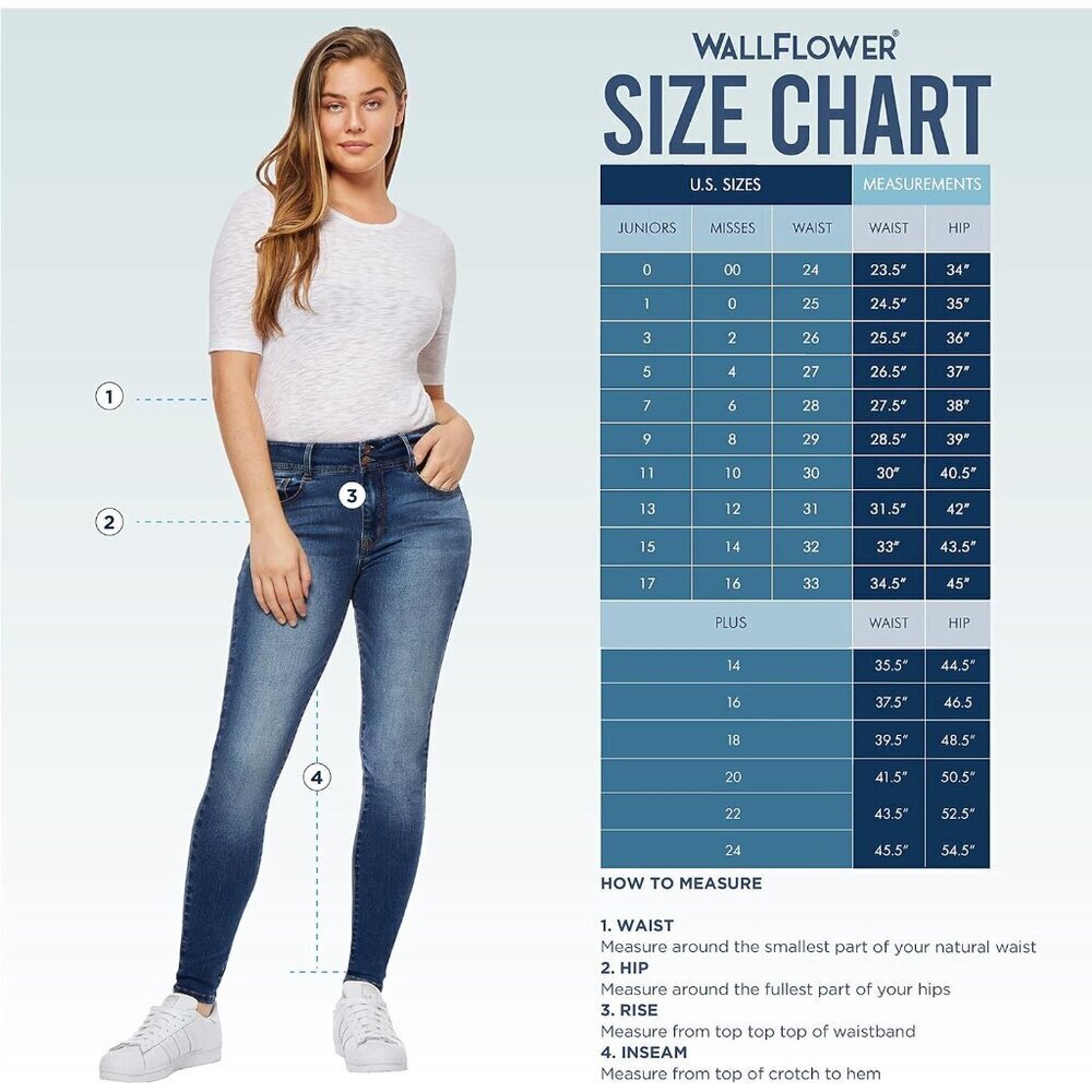 Bootcut Jeans for Women Mid Rise Curvy Stretch Denim Plus Size 0-24 - Picture 5 of 9